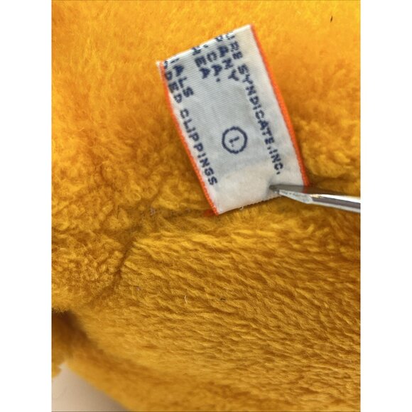 Vintage Garfield Cat Sitting Plush Stuffed Animal Dakin Large 12" H x 9" W - Picture 9 of 13